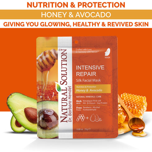 Facial Mask with Honey and Avocado | NATURAL SOLUTION
